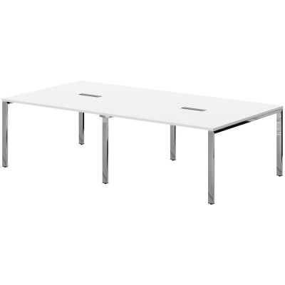 Конференц-стол ХГСЦТ 2714.1 XTEN ГЛОСС (XGSCT 2714.1 XTEN GLOSS) 272х141 (Белый)