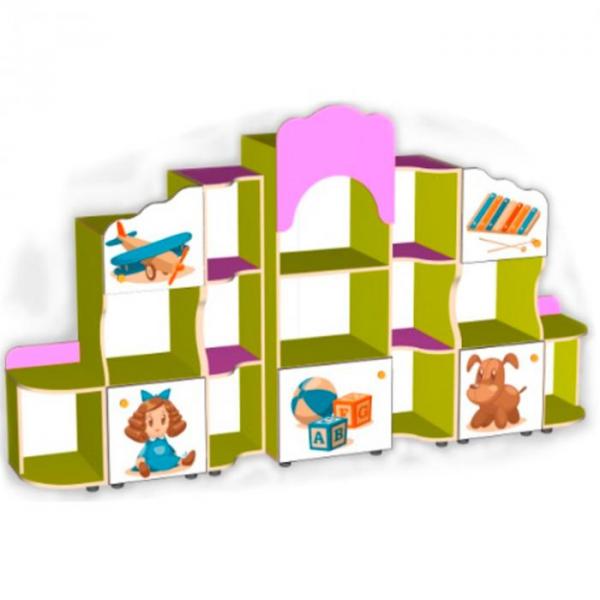 Стенка для игрушек