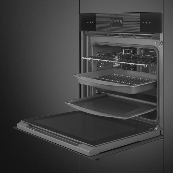 Духовой шкаф с пароваркой Smeg SOP6102S2PB3
