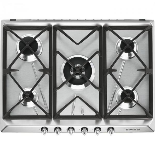 Газовая варочная панель Smeg SR975XGH