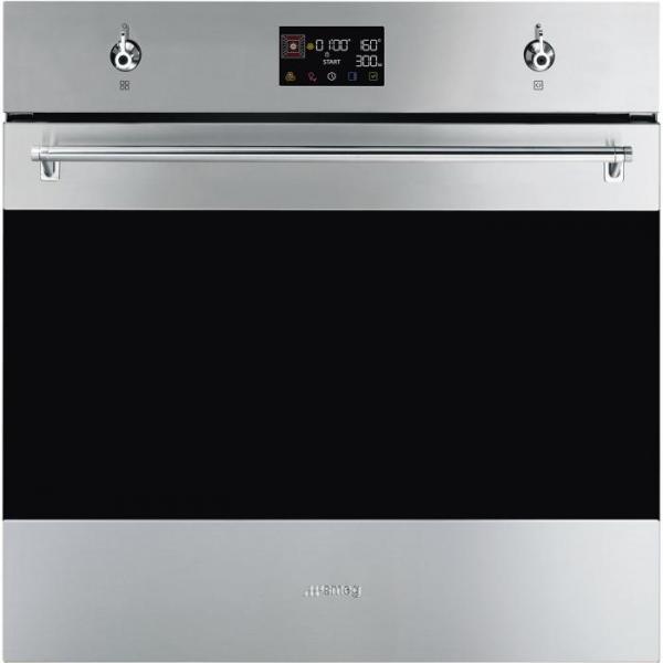 Духовой шкаф с функцией СВЧ Smeg SO6302M2X