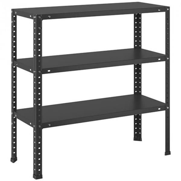 Стеллаж ES 75KD/75x30/3 Black