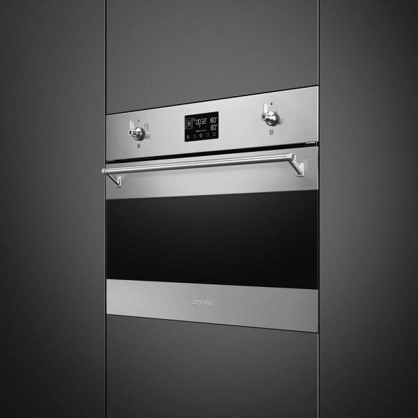 Духовой шкаф с пароваркой Smeg SO4302S3X