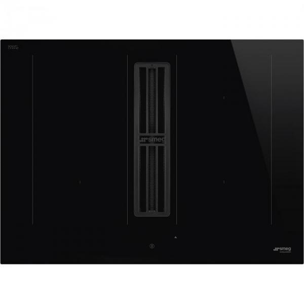 Индукционная варочная поверхность со встроенной вытяжкой Smeg HOBD472D2