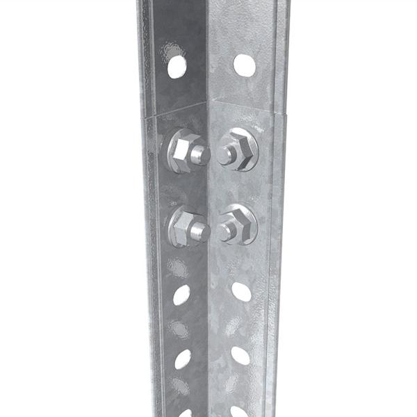 Стеллаж ES 150KD/75Х30/4 оцинкованный