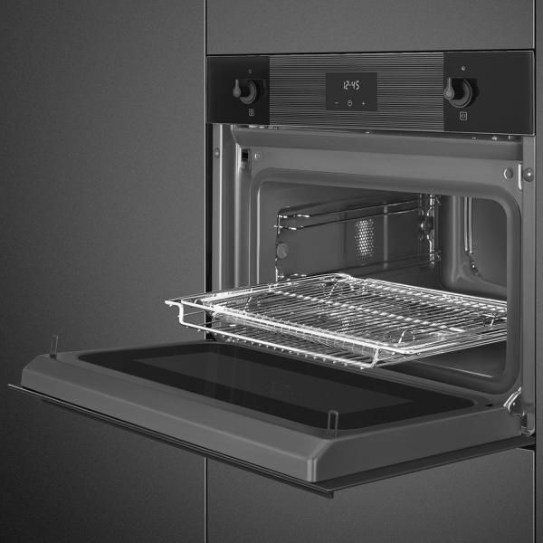 Духовой шкаф с функцией СВЧ Smeg SO4101M1B3