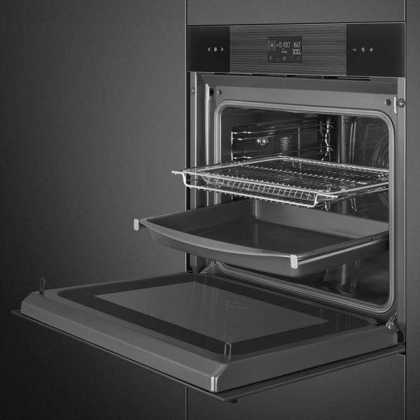 Духовой шкаф с функцией СВЧ Smeg SO6102M2B3