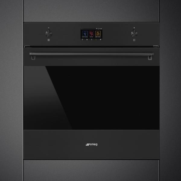 Духовой шкаф с пароваркой и функцией СВЧ Smeg SO6303APN