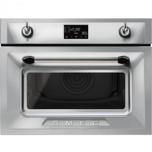 Духовой шкаф с функцией СВЧ Smeg SO4902M1X