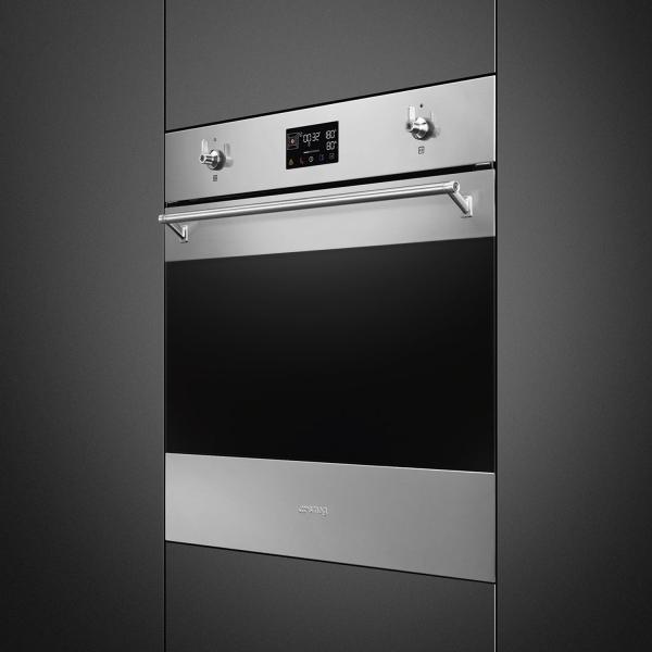 Духовой шкаф с пароваркой Smeg SO6302S3PX