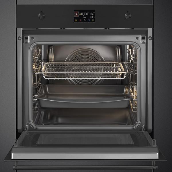 Духовой шкаф с функцией СВЧ Smeg SO6302M2N