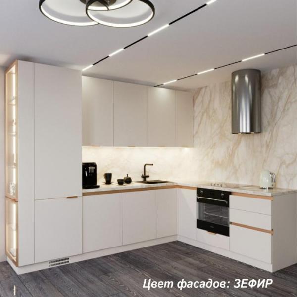 Кухонный гарнитур угловой Доминика №107